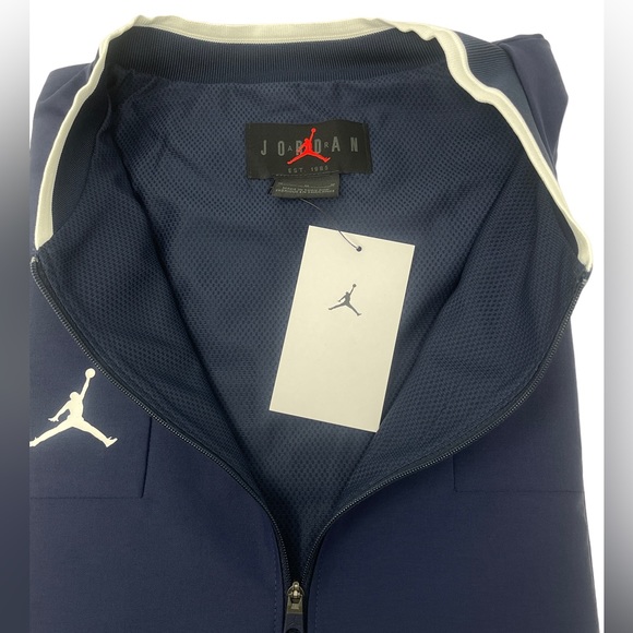 Jordan Team Short Coach Jacket Jumpman Medium c14 - Picture 5 of 8